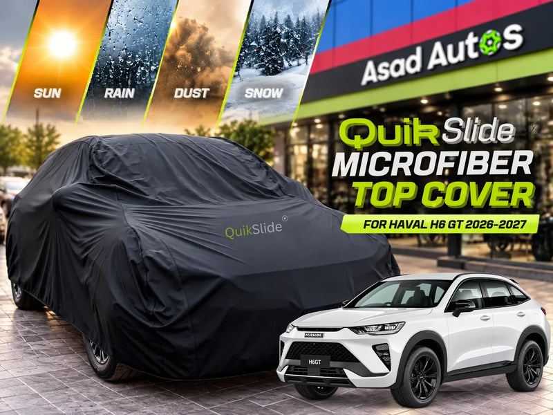 QuikSlide Microfiber Top Cover for Haval H6 GT 2026-2027