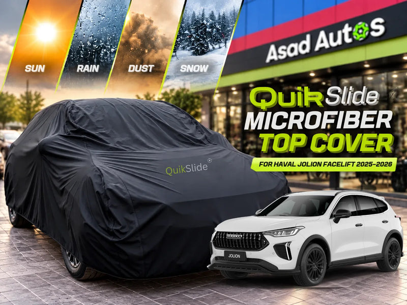 QuikSlide Microfiber Top Cover for Haval Jolion Facelift 2025–2026