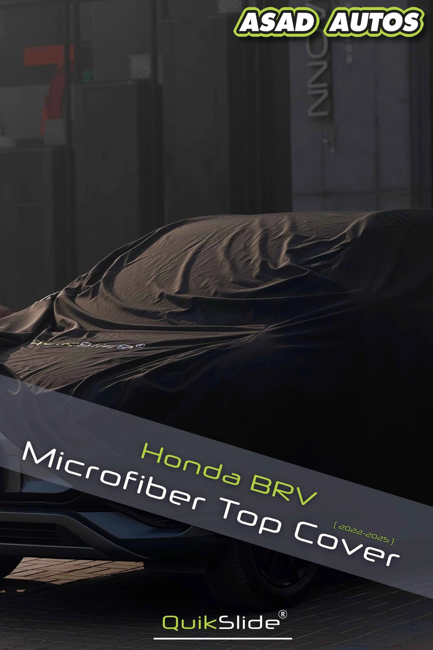 QuikSlide Microfiber Top Cover for Honda BRV 2022–2025