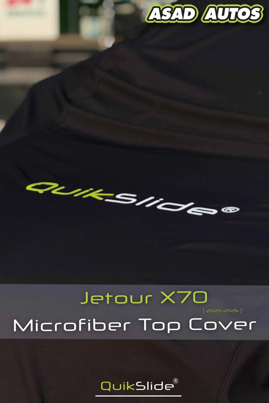 QuikSlide Microfiber Top Cover for Jetour X70 2025–2026
