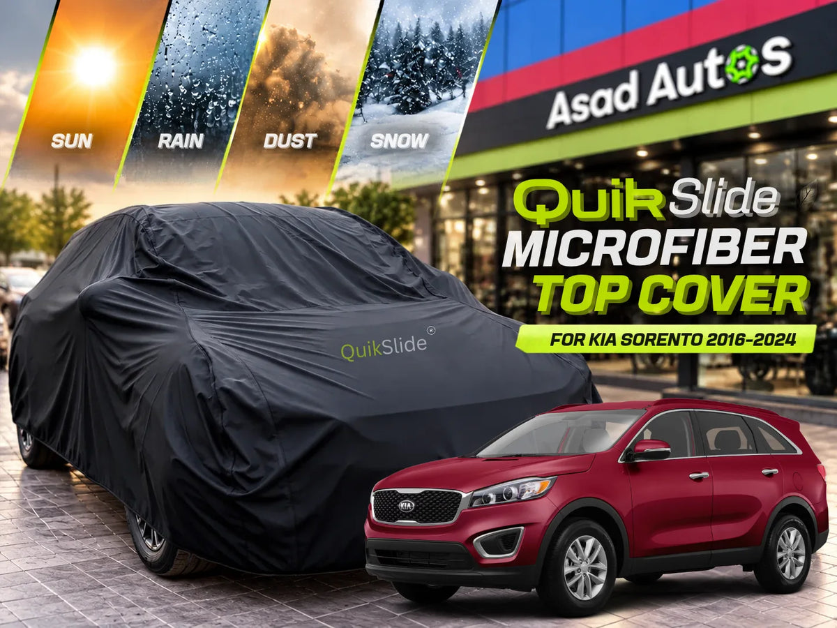 QuikSlide Microfiber Top Cover for KIA Sorento 2016-2024