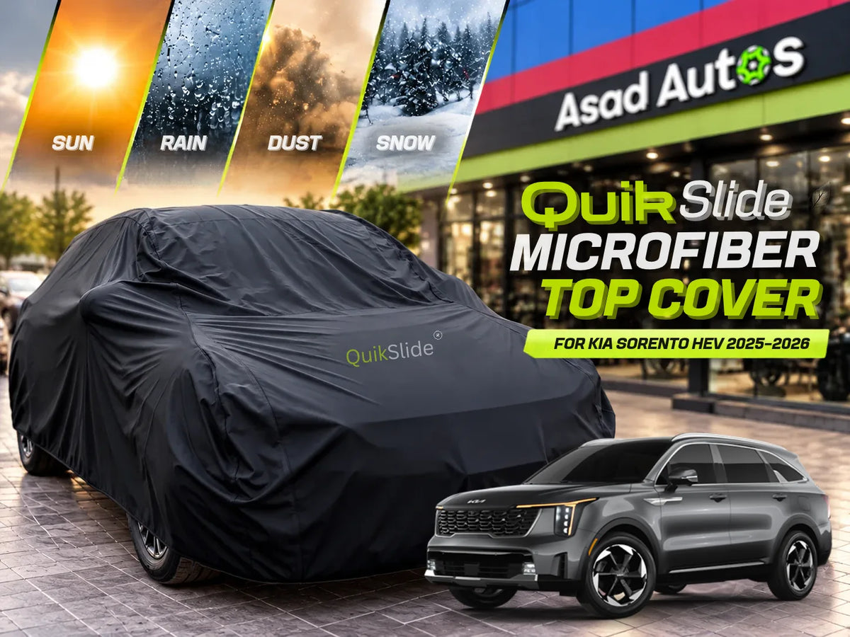 QuikSlide Microfiber Top Cover for Kia Sorento HEV 2025–2026