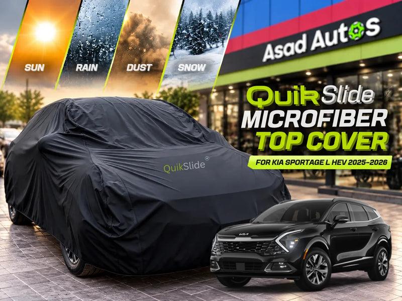 QuikSlide Microfiber Top Cover for Kia Sportage L HEV 2025–2026