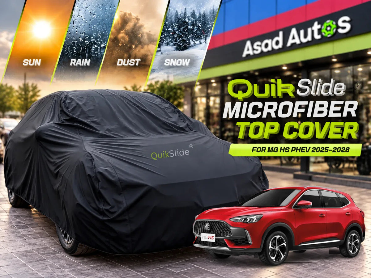 QuikSlide Microfiber Top Cover for MG HS PHEV 2025–2026