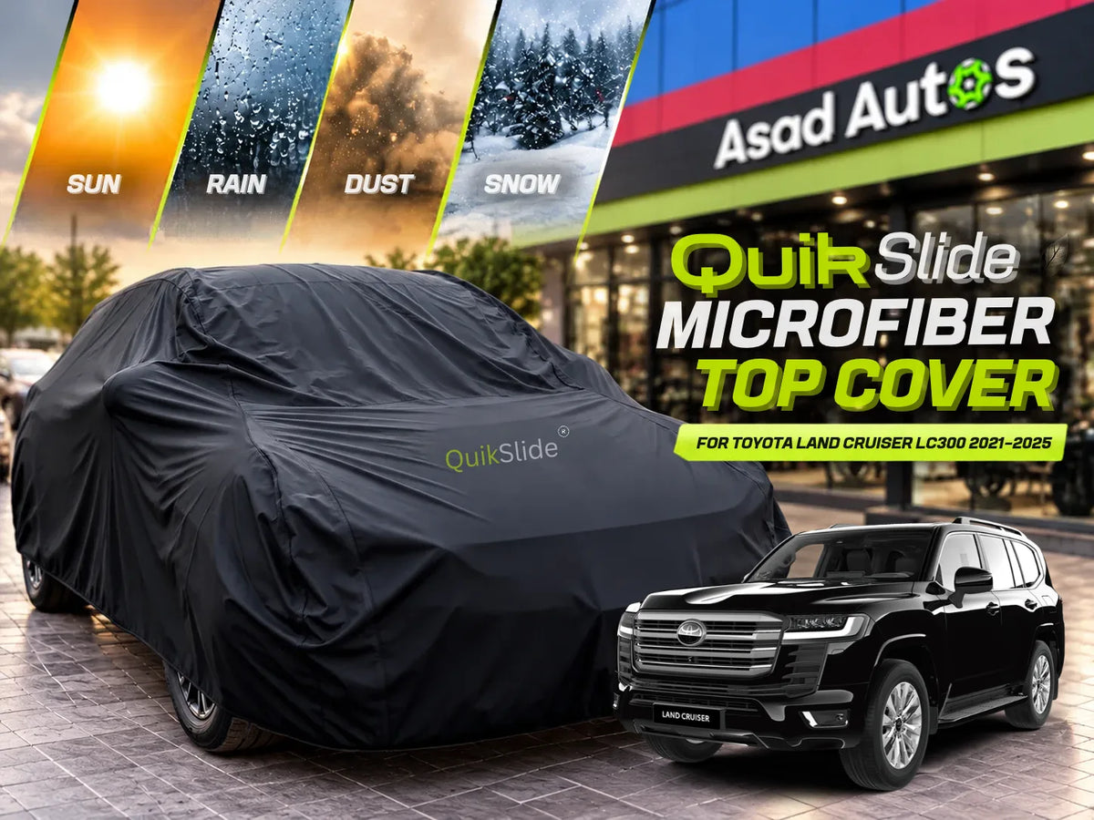 QuikSlide Microfiber Top Cover for Toyota Land Cruiser LC300 2021–2025
