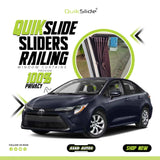 QuikSlide Railing Curtains for Toyota Corolla Gen12 Sedan 2020–2025