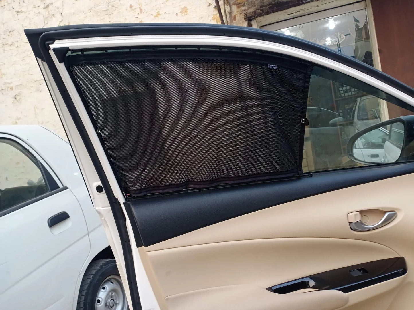 QuikSlide_Sliders-Railing_Curtains_installed_in_Toyota_Yaris_2020-2026