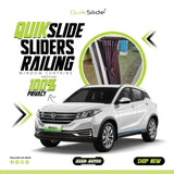 QuikSlide Sliders Railing Curtains For DFSK Seres3 (2020 - 2024) — Premium Car Window Shades & Railing Curtains