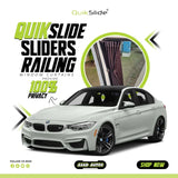 QuikSlide Sliders Railing Curtains for BMW 5 Series Gen7 (2017-2023)"
