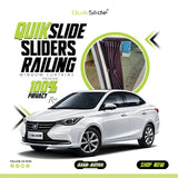 QuikSlide Sliders Railing Curtains for Changan Alsvin 2021 - 2023 2nd