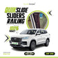 QuikSlide Sliders Railing Curtains for Chery Tiggo 8 2022 - 2023 1st Gen – Premium Sun Protection & Privacy
