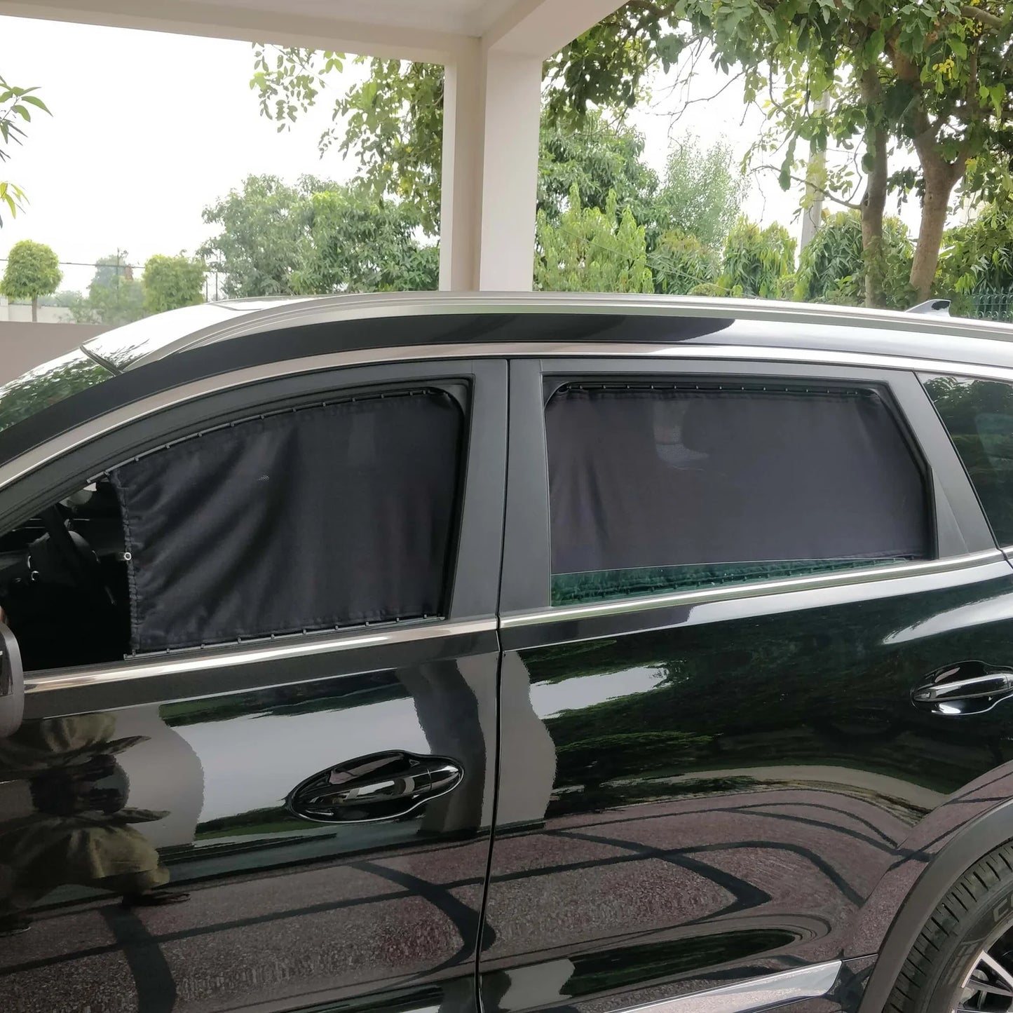 QuikSlide Sliders Railing Curtains for Chery Tiggo 8 2022 - 2023 1st Gen – Premium Sun Protection & Privacy