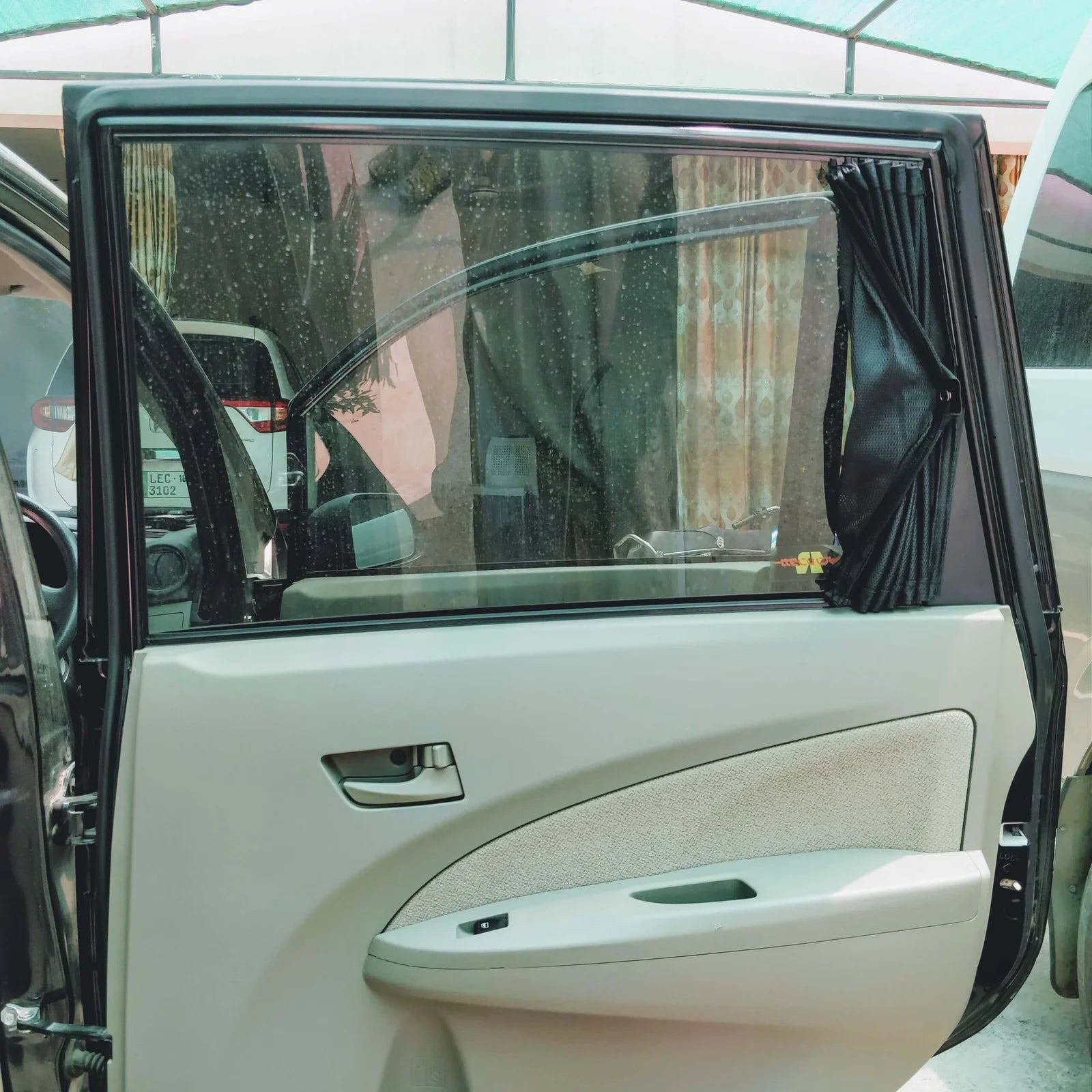 QuikSlide Sliders Railing Curtains for Daihatsu Move 2006 - 2010 4th Gen – Ultimate Sun Protection & Privacy