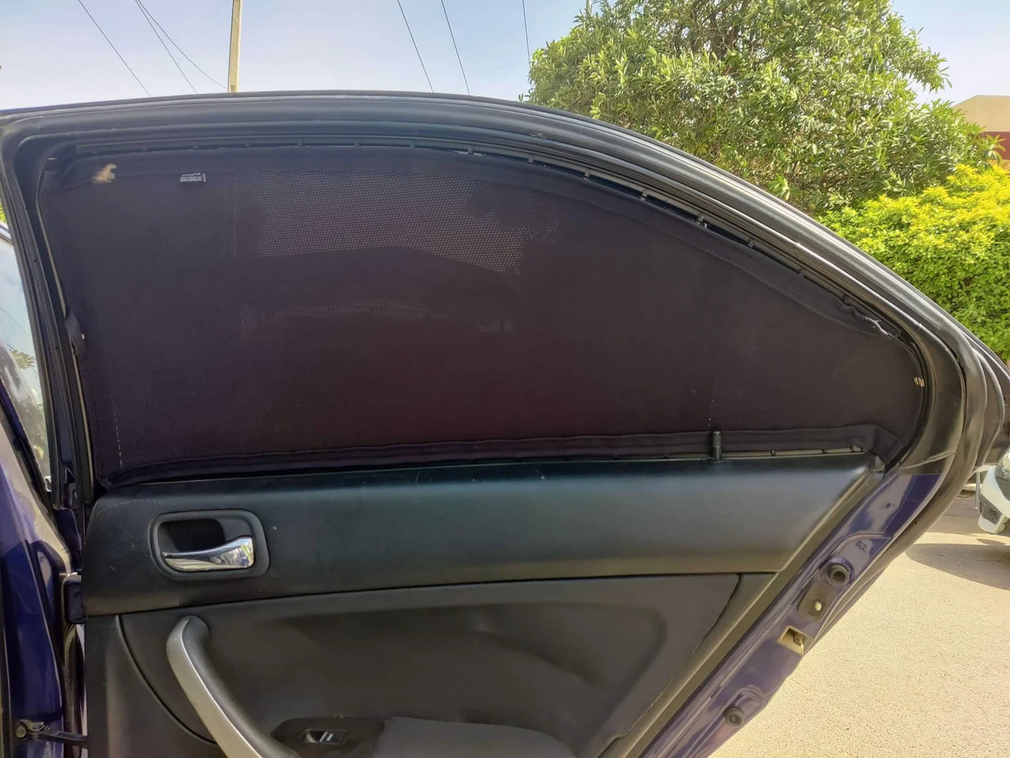 QuikSlide Sliders Railing Curtains for Honda Accord 5th (2002-2008) – Premium Sun Protection & Privacy