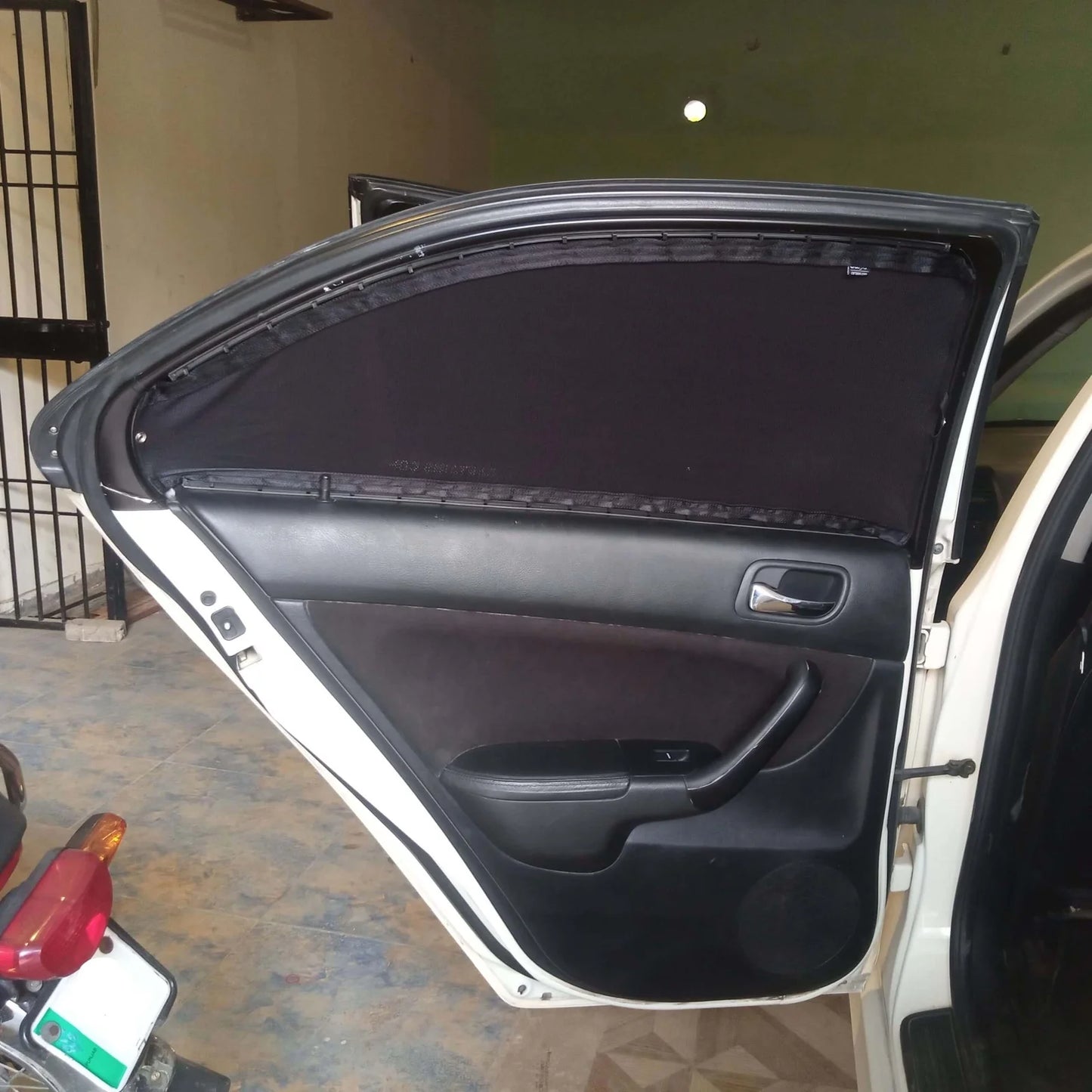 QuikSlide Sliders Railing Curtains for Honda Accord 5th (2002-2008) – Premium Sun Protection & Privacy
