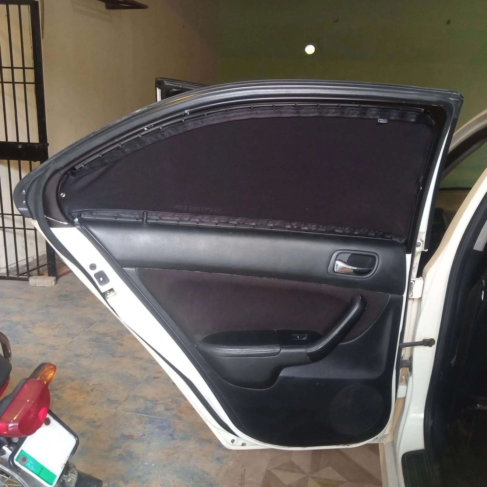 QuikSlide Sliders Railing Curtains for Honda Accord 5th (2002-2008) – Premium Sun Protection & Privacy