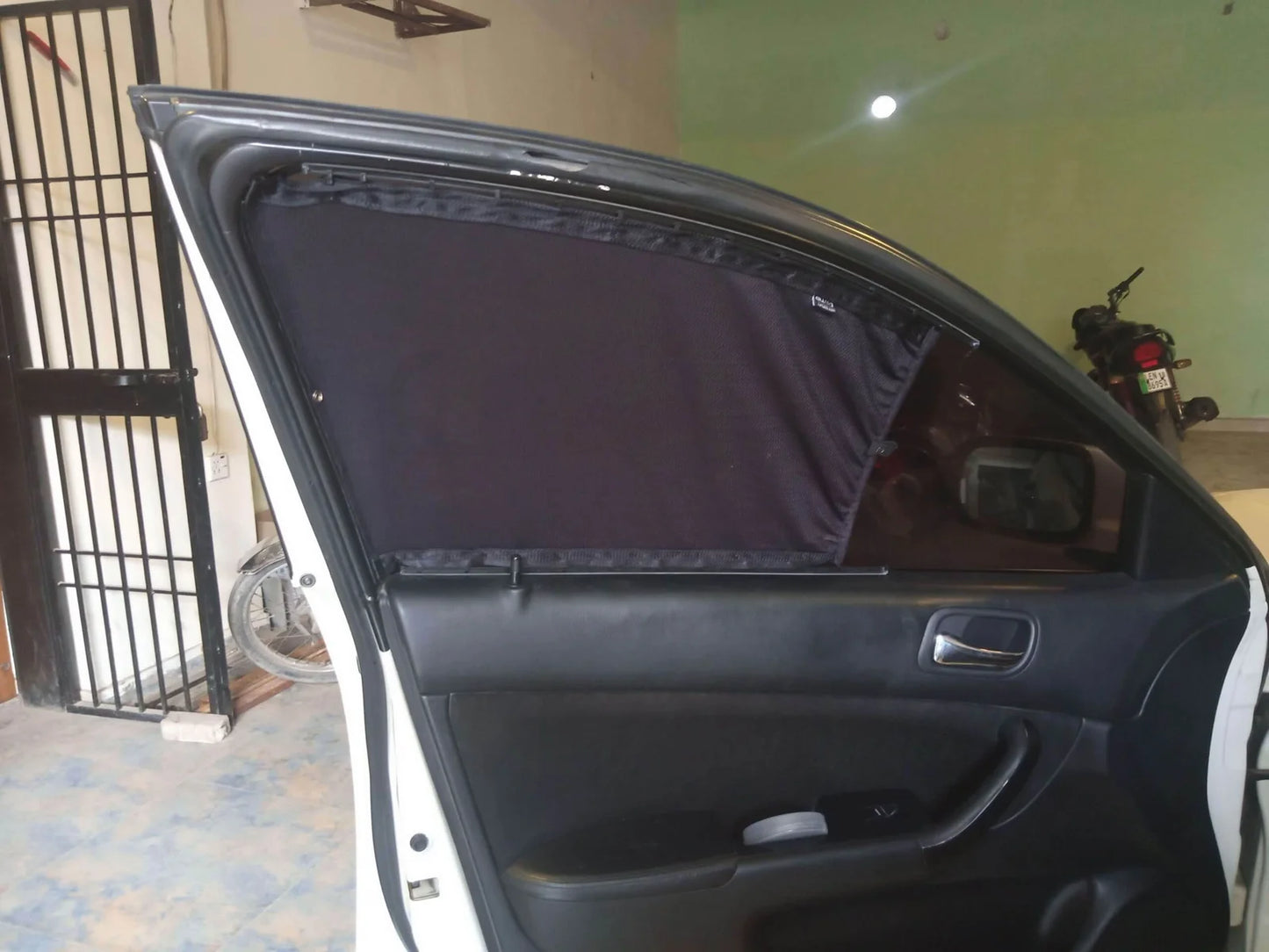 QuikSlide Sliders Railing Curtains for Honda Accord 5th (2002-2008) – Premium Sun Protection & Privacy