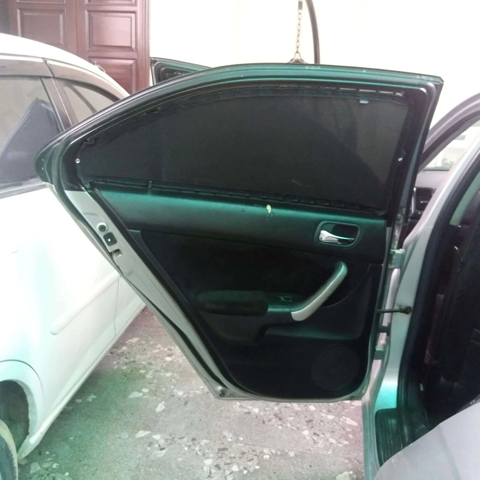 QuikSlide Sliders Railing Curtains for Honda Accord 5th (2002-2008) – Premium Sun Protection & Privacy