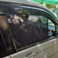 QuikSlide Sliders Railing Curtains for Honda N-WGN 2013-2019 1st Gen premium car window curtain set installed on side windows