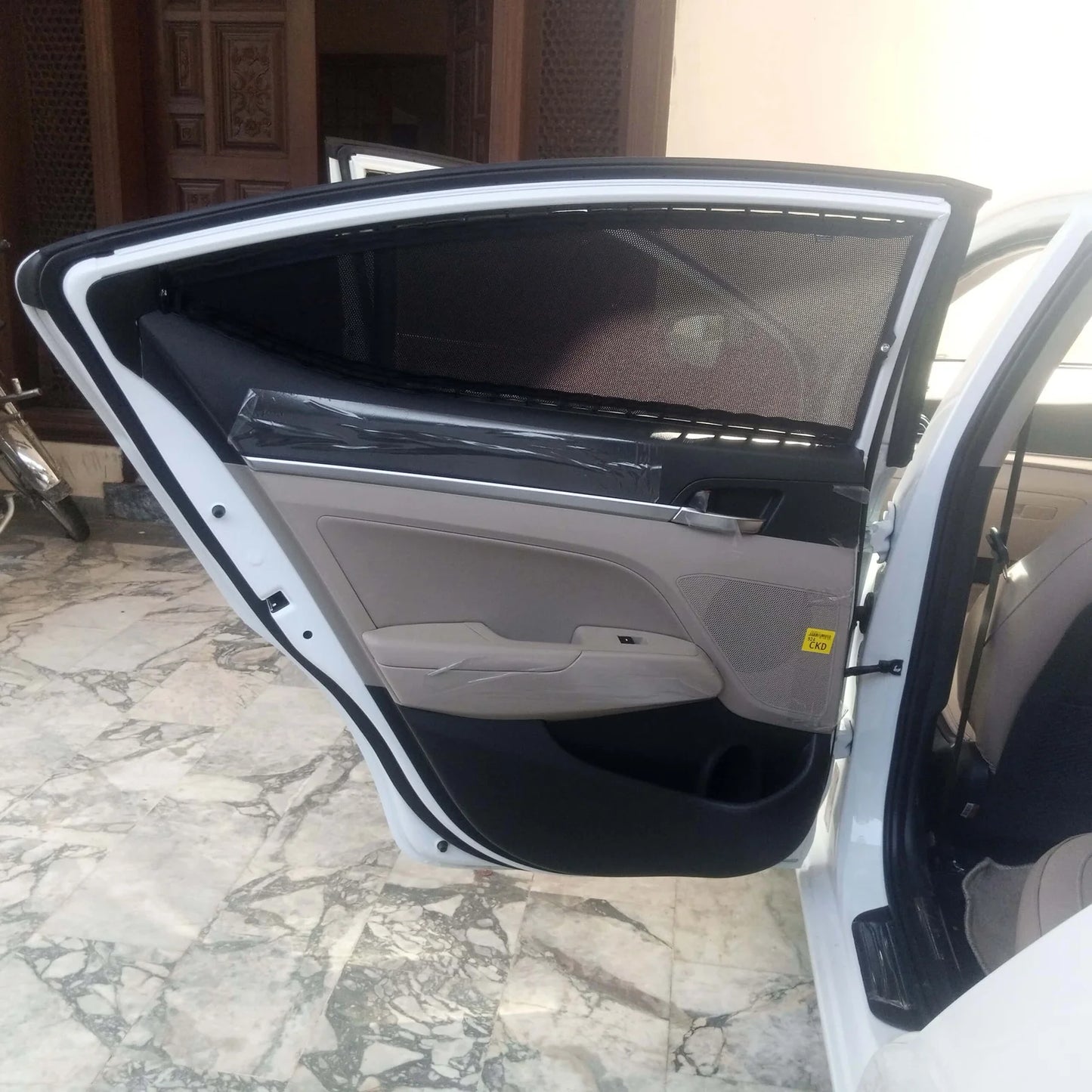 QuikSlide Sliders Railing Curtains for Hyundai Elantra 2021 - 2023 6th
