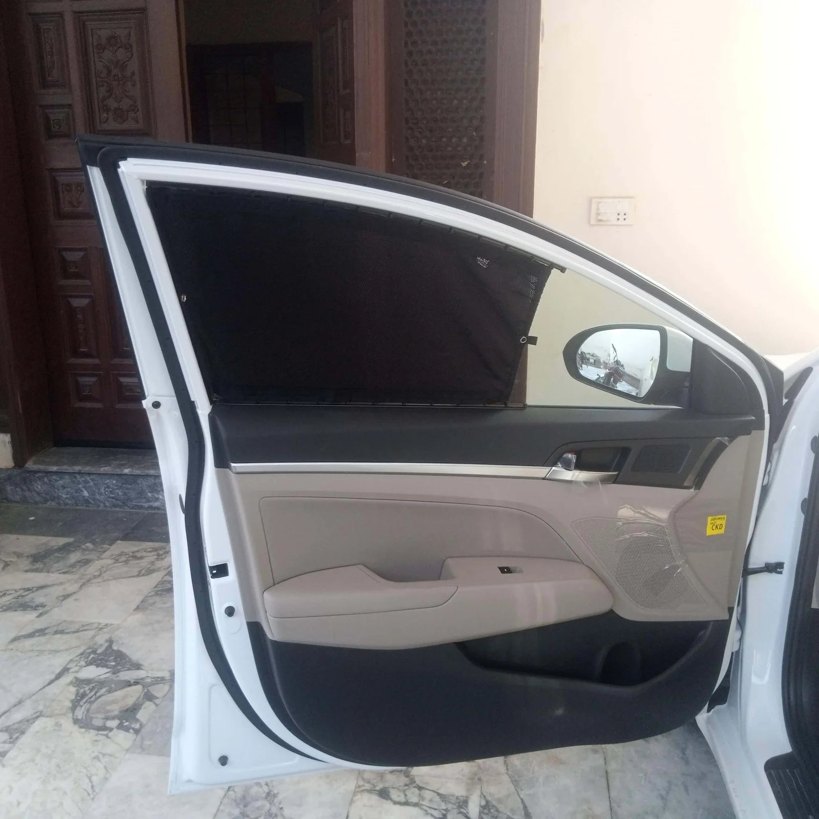 QuikSlide Sliders Railing Curtains for Hyundai Elantra 2021 - 2023 6th
