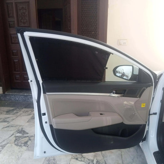 QuikSlide Sliders Railing Curtains for Hyundai Elantra 2021 - 2023 6th
