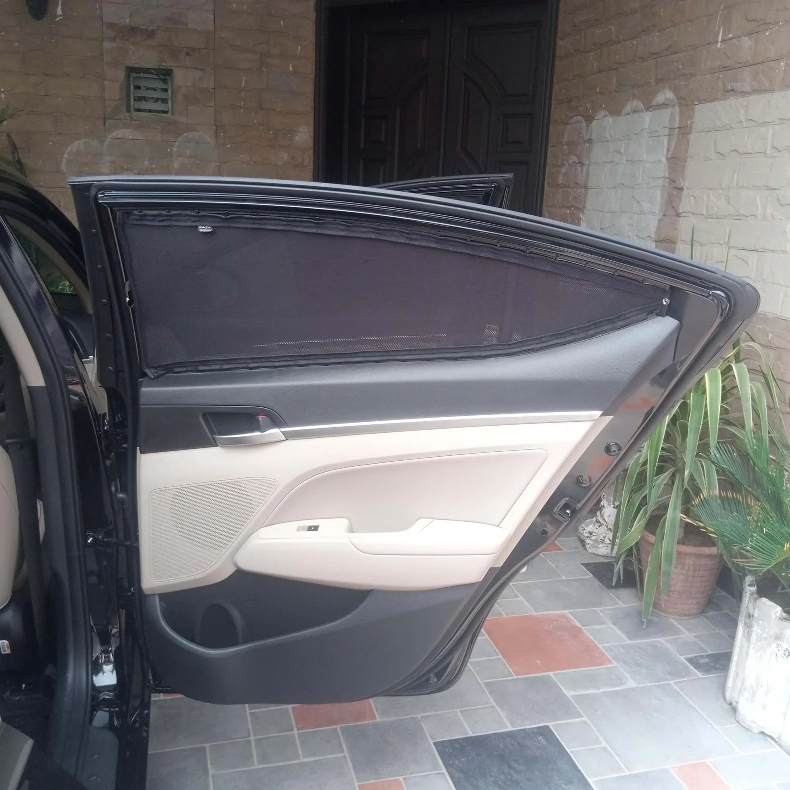 QuikSlide Sliders Railing Curtains for Hyundai Elantra 2021 - 2023 6th
