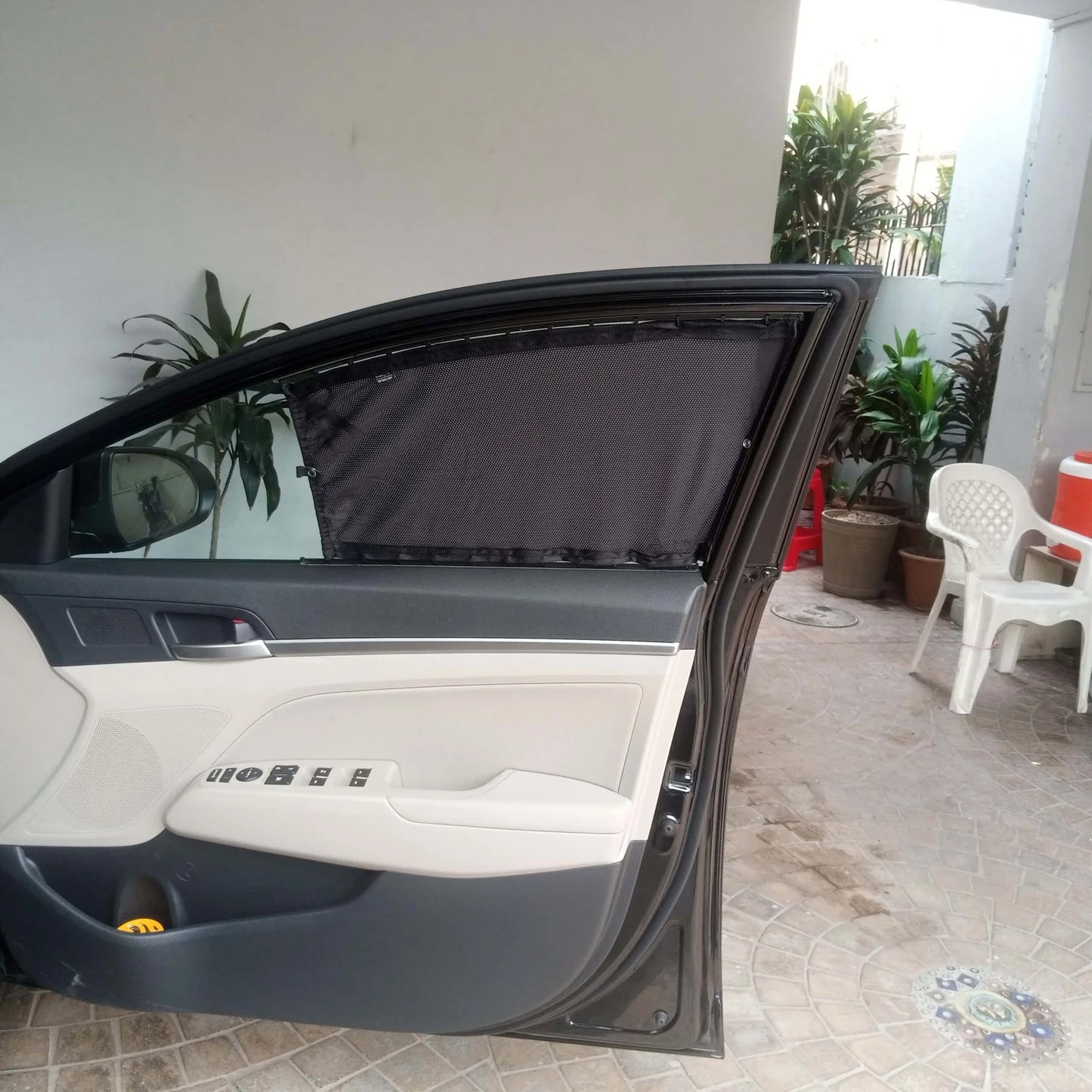 QuikSlide Sliders Railing Curtains for Hyundai Elantra 2021 - 2023 6th
