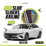 QuikSlide Sliders Railing Curtains for Hyundai Elantra (2024-2025) Gen7