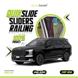 QuikSlide Sliders Railing Curtains for Hyundai Palisade GEN2 2024-2026