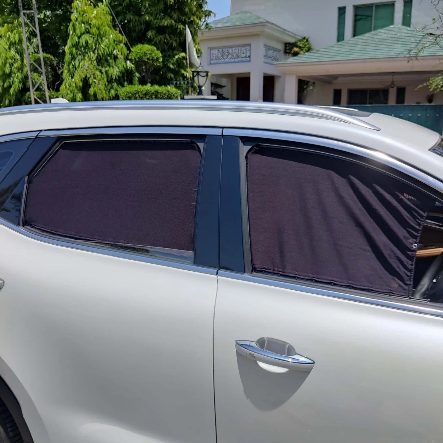 QuikSlide Sliders Railing Curtains for MG HS 2020 - 2023 1st