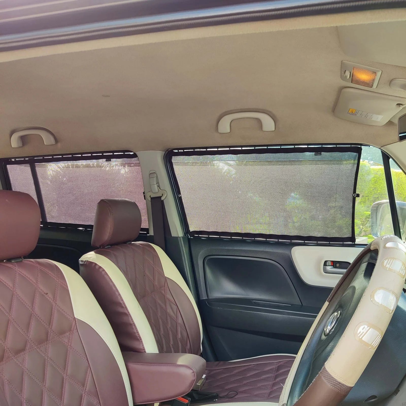 QuikSlide Sliders Railing Curtains for Nissan Moco 2011 - 2016 3rd