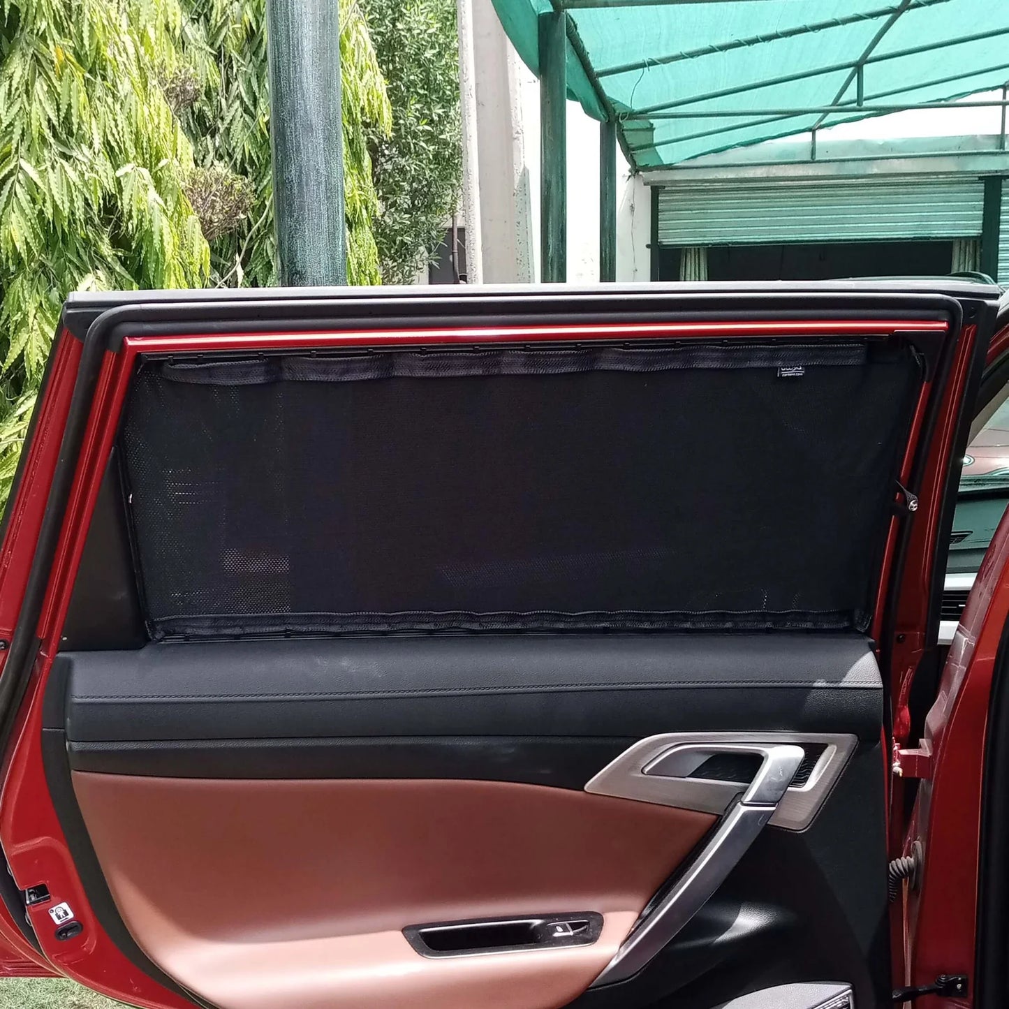 QuikSlide Sliders Railing Curtains for Proton X70 1st Gen (2020-2023) – Premium Sun Protection and Privacy