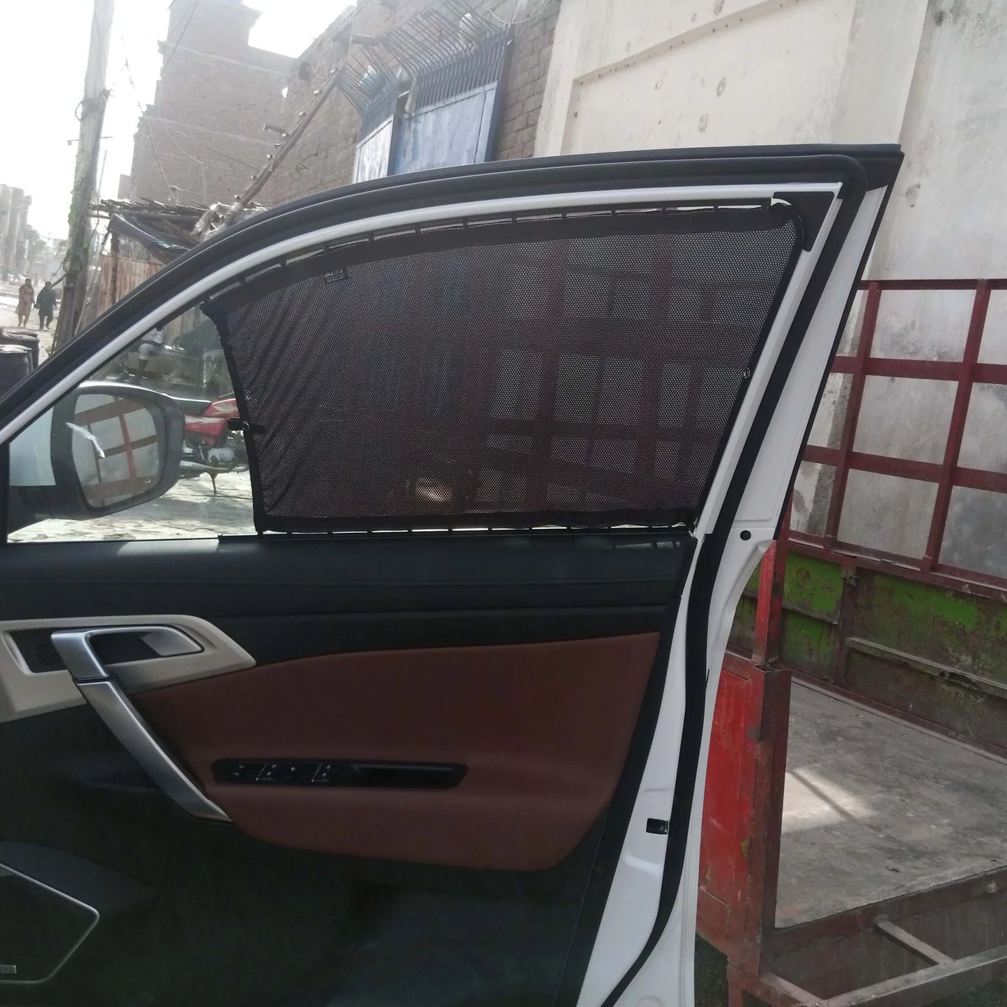 QuikSlide Sliders Railing Curtains for Proton X70 1st Gen (2020-2023) – Premium Sun Protection and Privacy