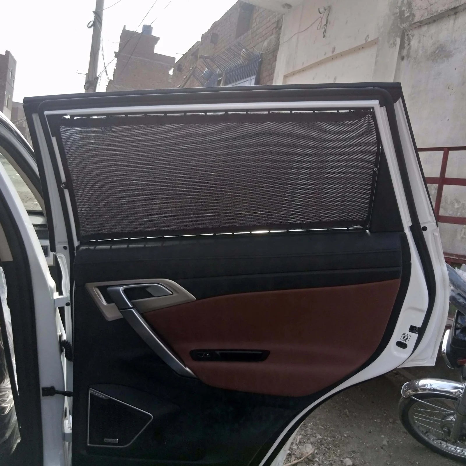 QuikSlide Sliders Railing Curtains for Proton X70 1st Gen (2020-2023) – Premium Sun Protection and Privacy