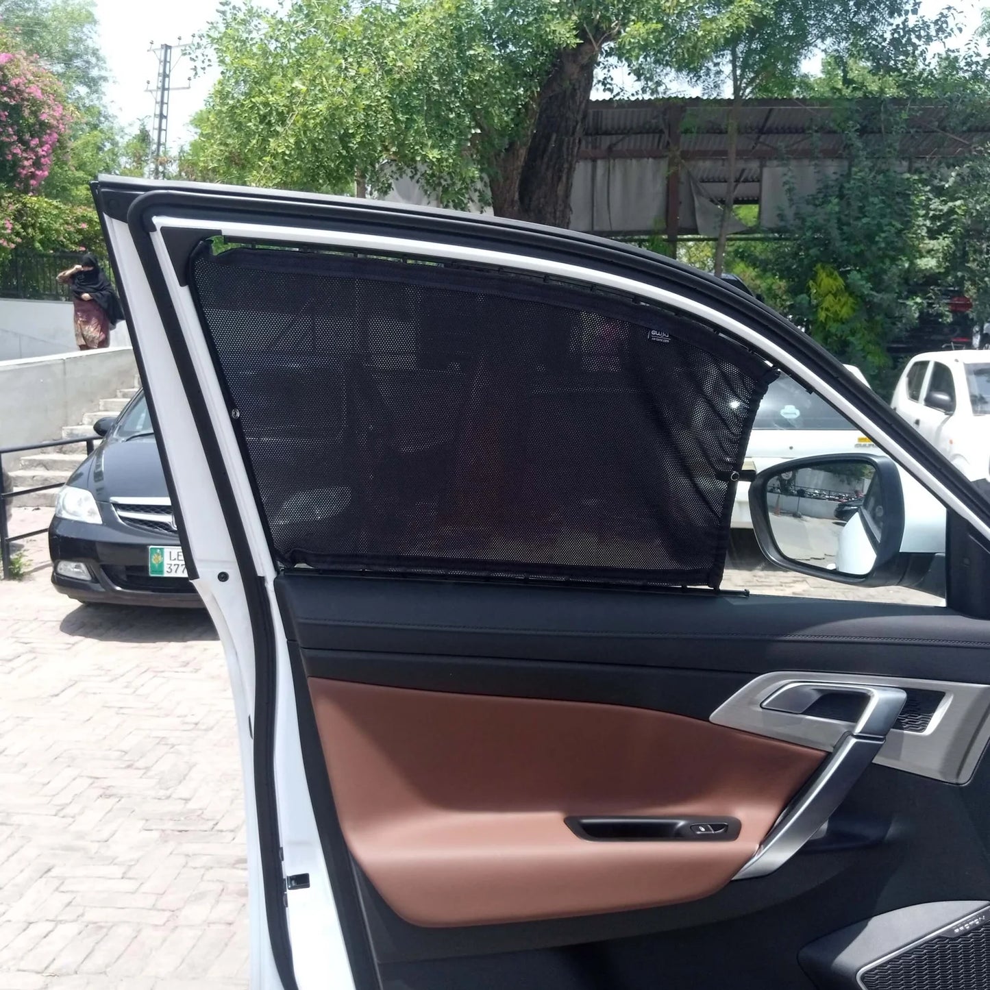 QuikSlide Sliders Railing Curtains for Proton X70 1st Gen (2020-2023) – Premium Sun Protection and Privacy