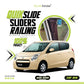 QuikSlide Sliders Railing Curtains for Suzuki Alto 7th Gen (2009-2014) – Premium Sun Protection and Privacy