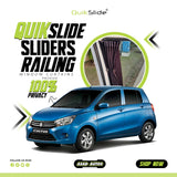 QuikSlide Sliders Railing Curtains for Suzuki Cultus Gen2 (2017-2026) – Premium Privacy & Sun Protection"
