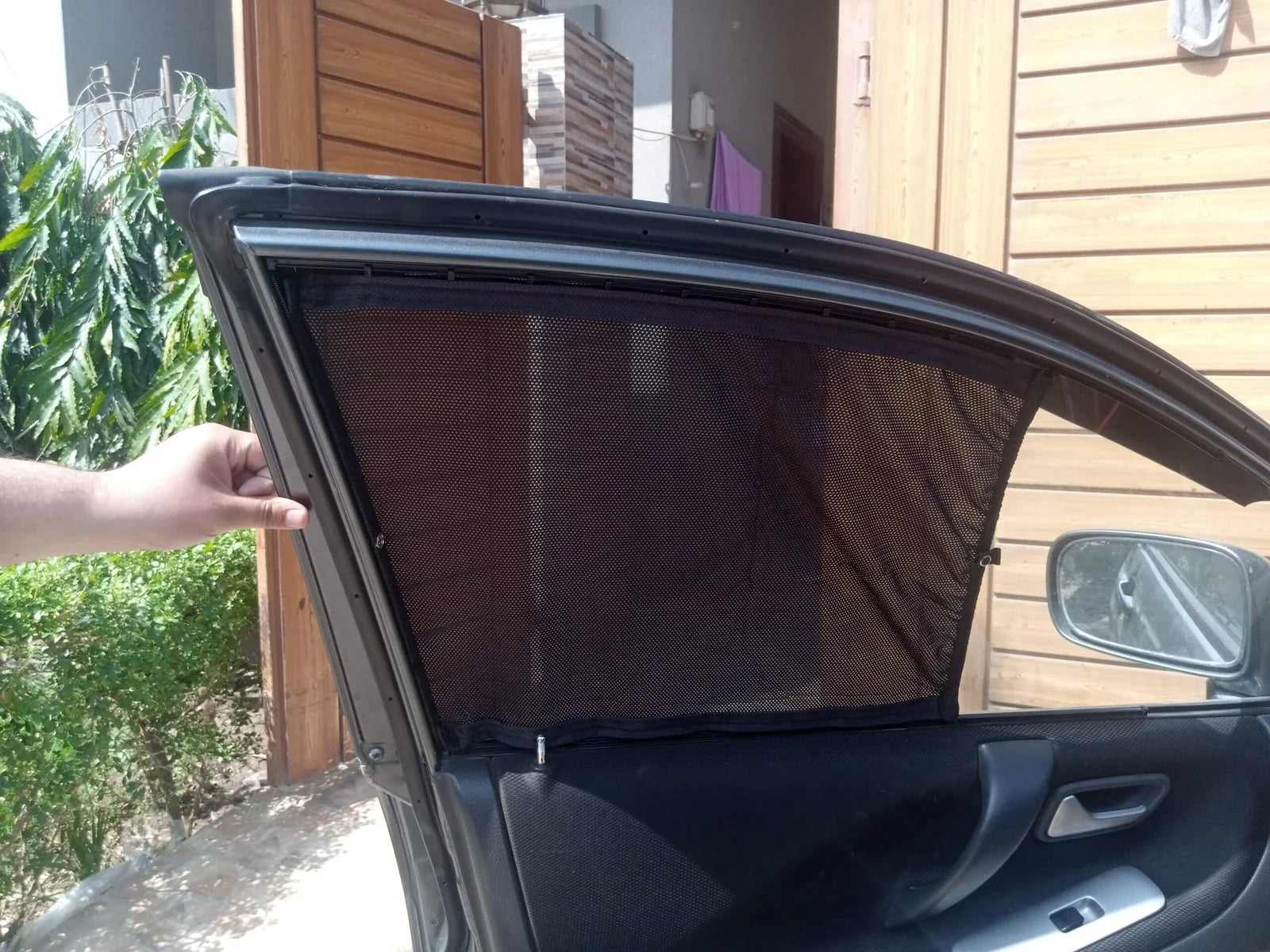 QuikSlide Sliders Railing Curtains for Suzuki Liana 1st Gen (2006-2014) – Premium Privacy and Sun Protection