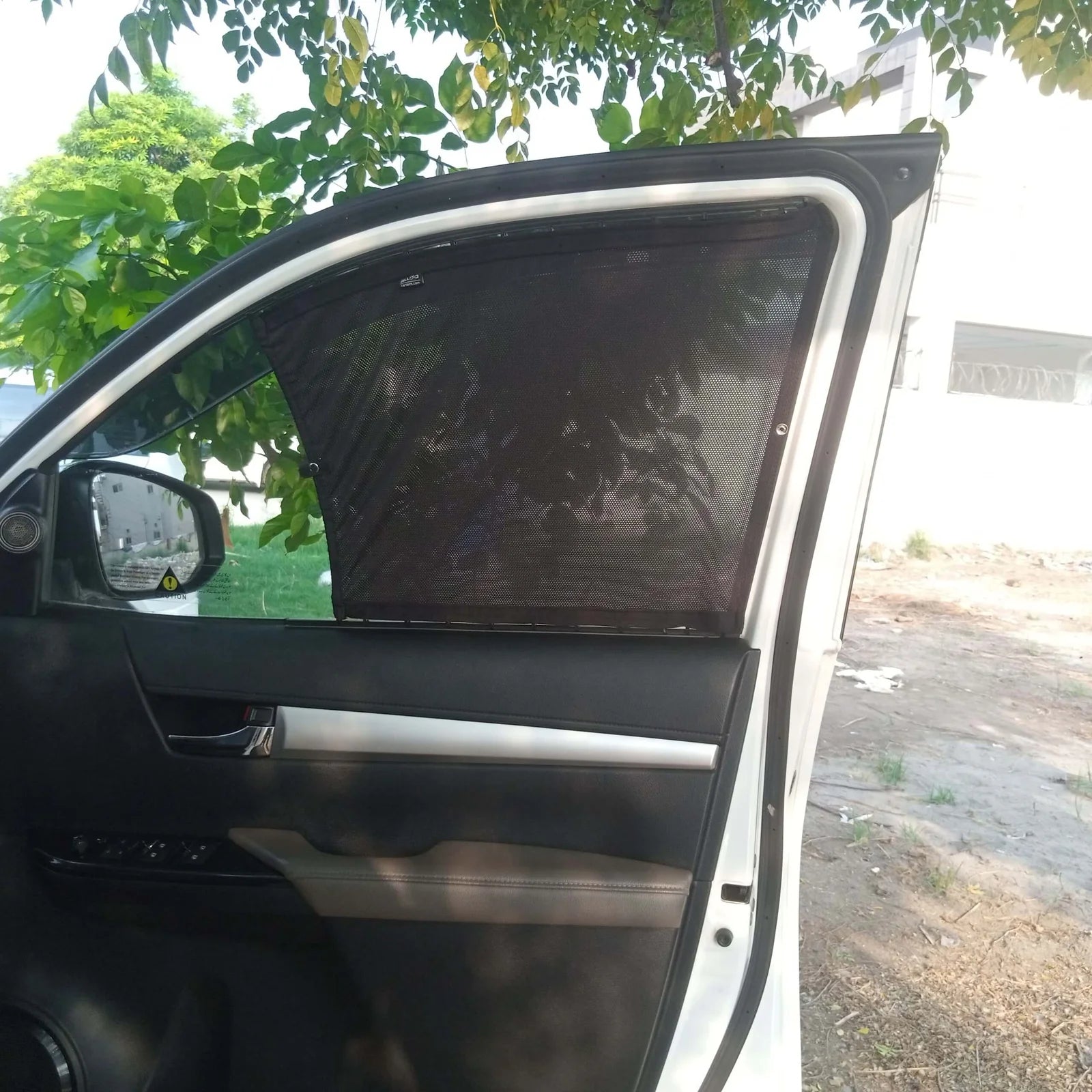 QuikSlide Sliders Railing Curtains for Toyota Hilux 8th Gen (2016-2023) – Premium Privacy Shades with Sun Protection and UV Block