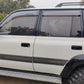 QuikSlide Sliders Railing Curtains for Toyota Land Cruiser J80 (1990-1997) – Premium Privacy and Sun Protection"