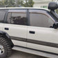 QuikSlide Sliders Railing Curtains for Toyota Land Cruiser J80 (1990-1997) – Premium Privacy and Sun Protection"