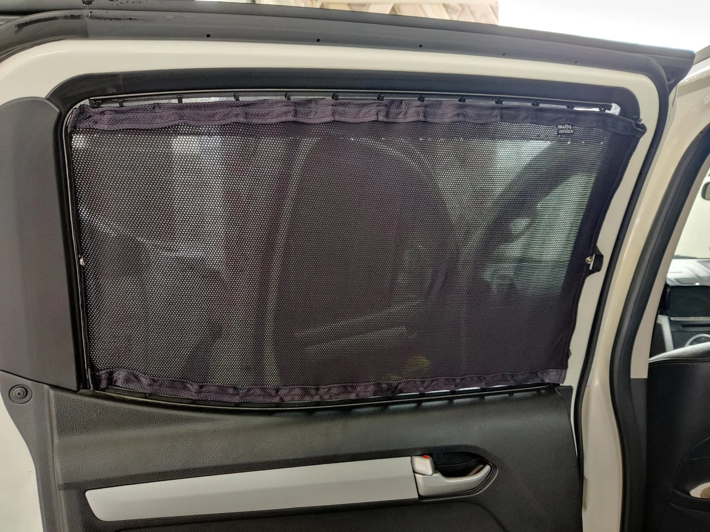 QuikSlide Sliders Railing Curtains installed in Isuzu D-Max 2018-2023 (2nd Gen)"
