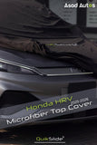 QuikSlide microfiber top cover for Honda HR-V HEV 2025–2026 featuring a custom-fit dashboard cover with UV protection,