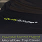 QuikSlide microfiber top cover for Hyundai Elantra Hybrid 2025–2026 full body car cover with UV protection dust and scratch resistant material
