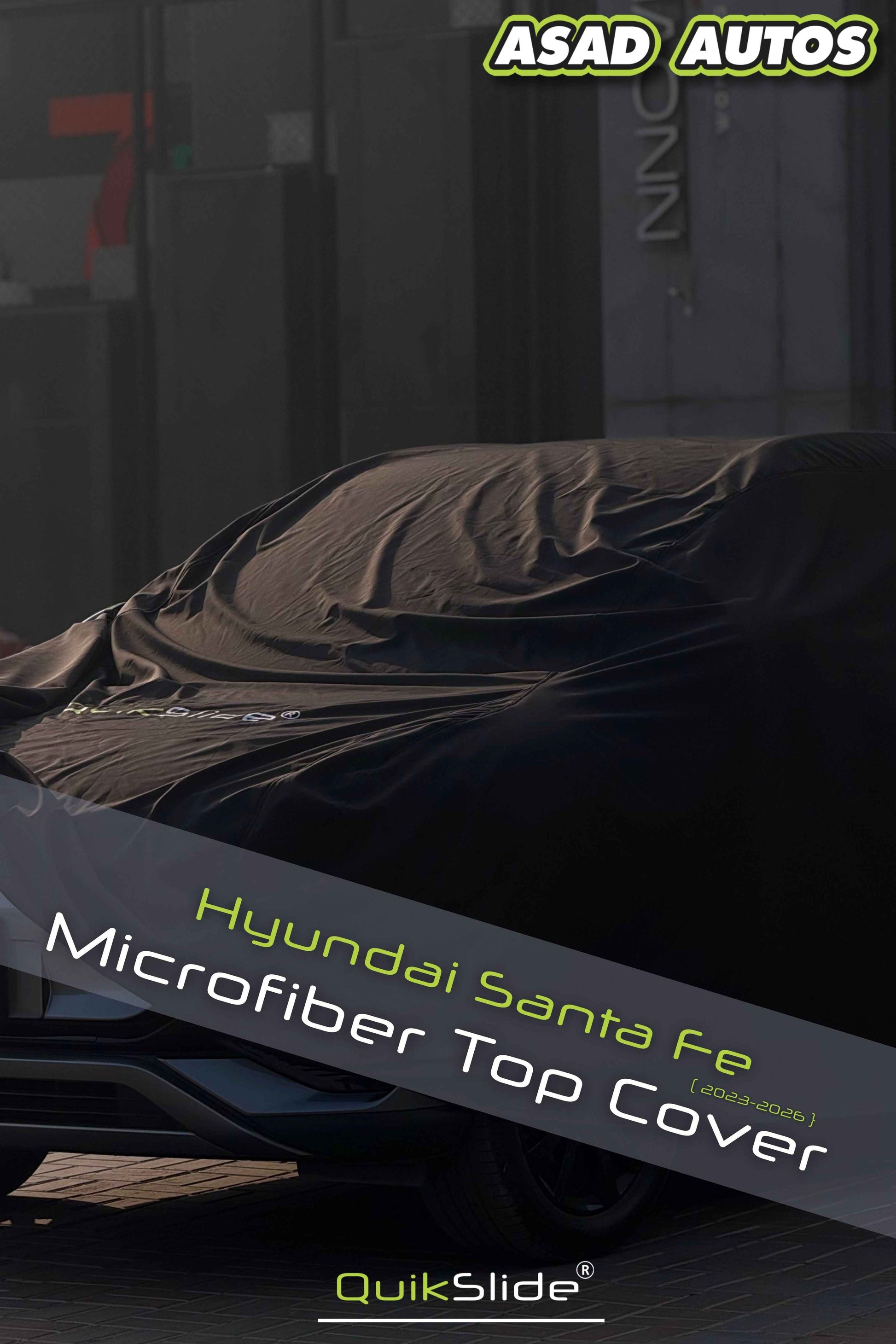 QuikSlide Microfiber Top Cover for Hyundai Santa Fe 2023–2026