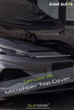 QuikSlide microfiber top cover for Jaecoo J5 2025–2026 full body car cover with UV protection dust and scratch resistant material
