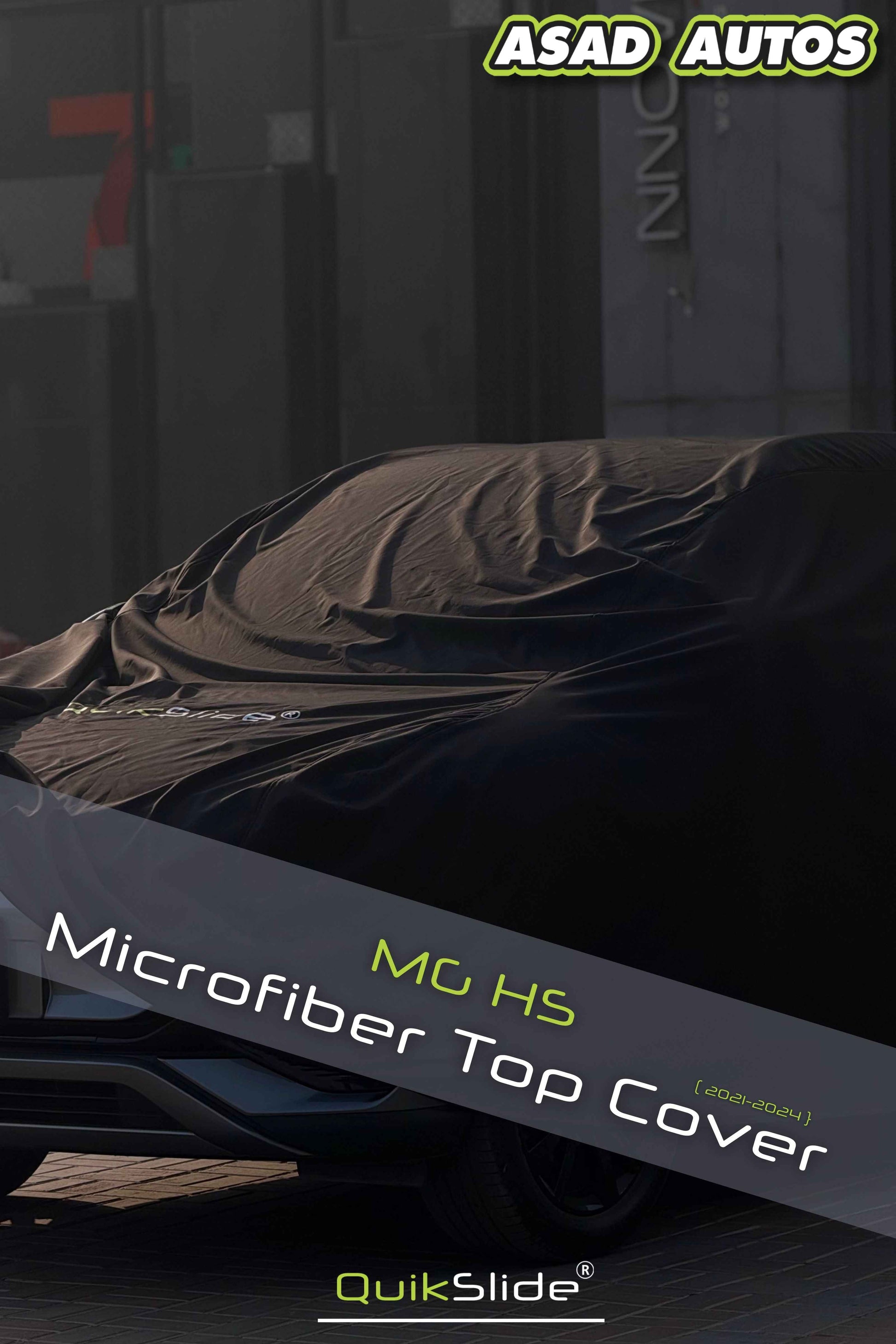 QuikSlide Microfiber Top Cover for MG HS 2021–2024