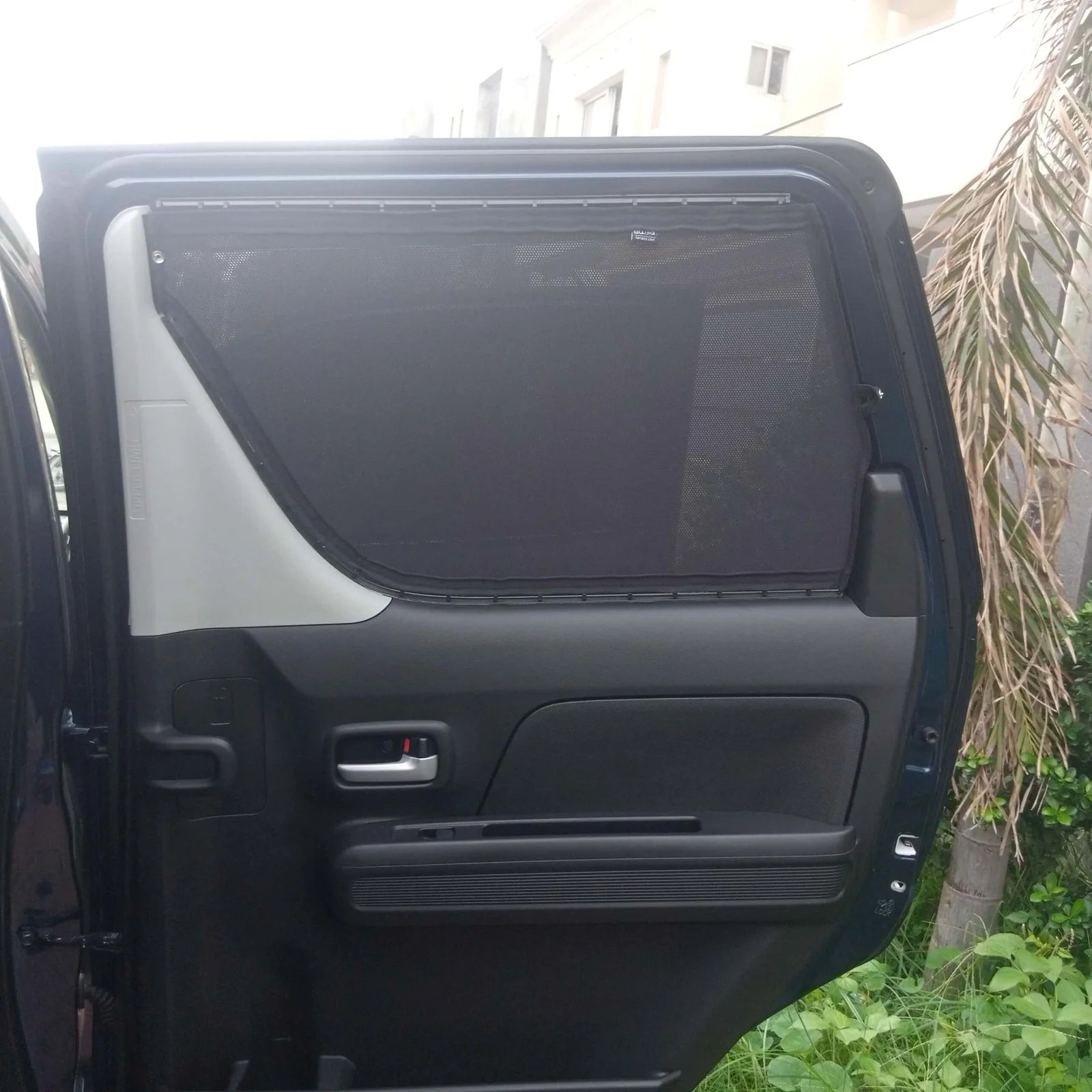 QuikSlide sliders railing curtains Suzuki WagonR 2017-2023, Suzuki WagonR 6th generation window curtains, 