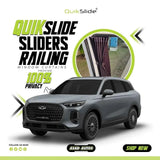 QuikSlide Sliders Railing Curtains for Chery Tiggo 9 2024–2026